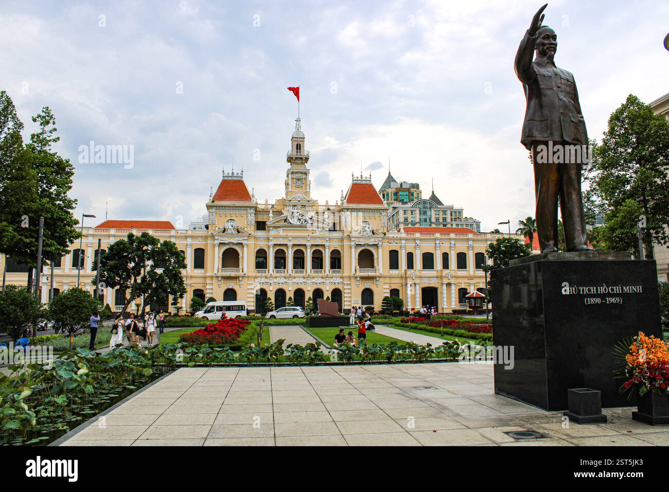 Ho CHi Minh City (ex Saigon). Headquarter of the People's Council of
