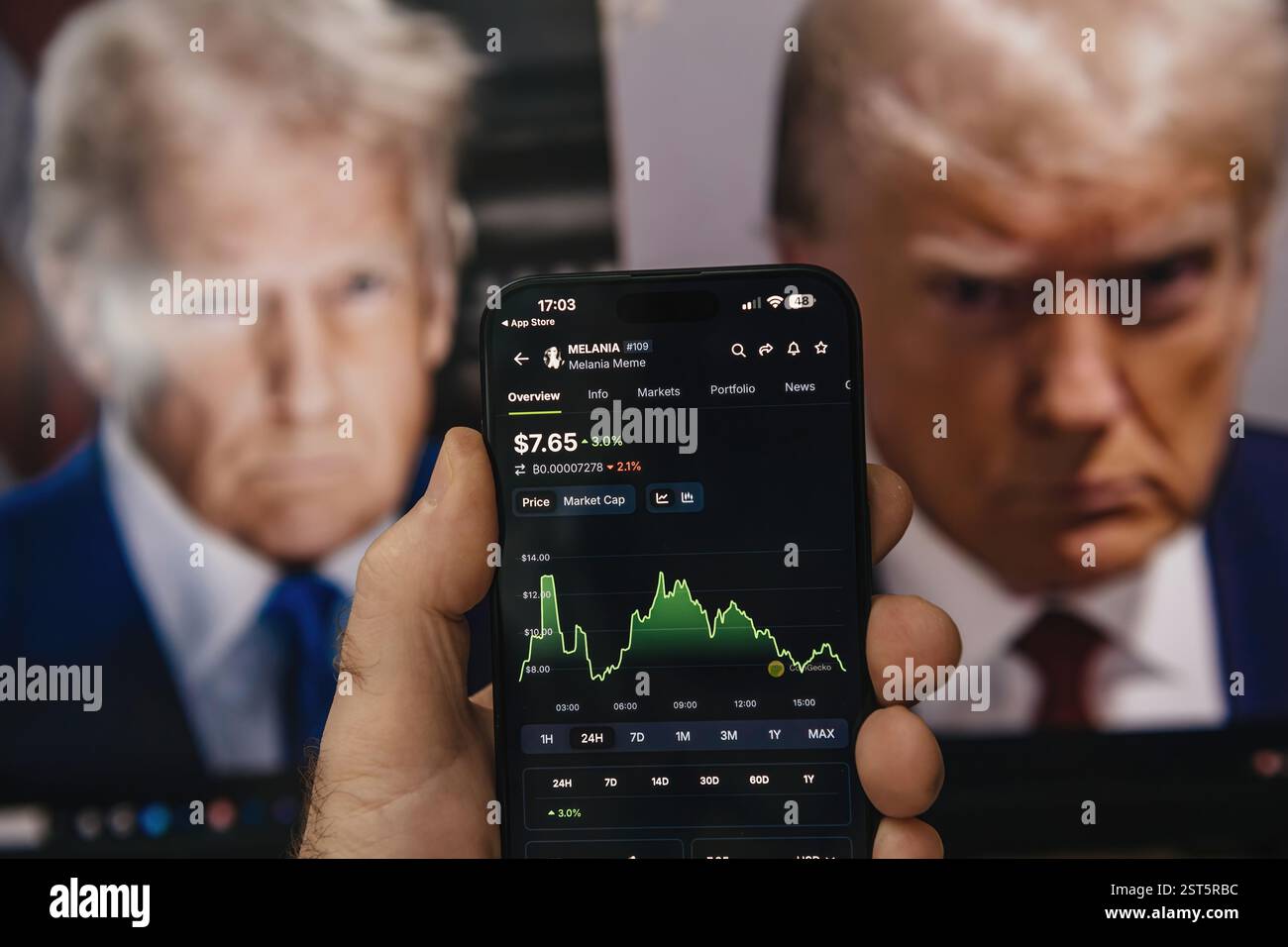 Melania meme hi-res stock photography and images - Alamy