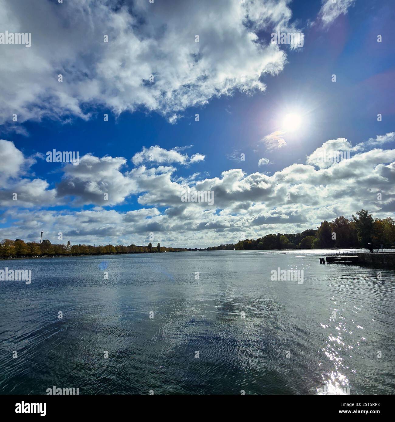 Serene lake sunset filled hi-res stock photography and images - Alamy