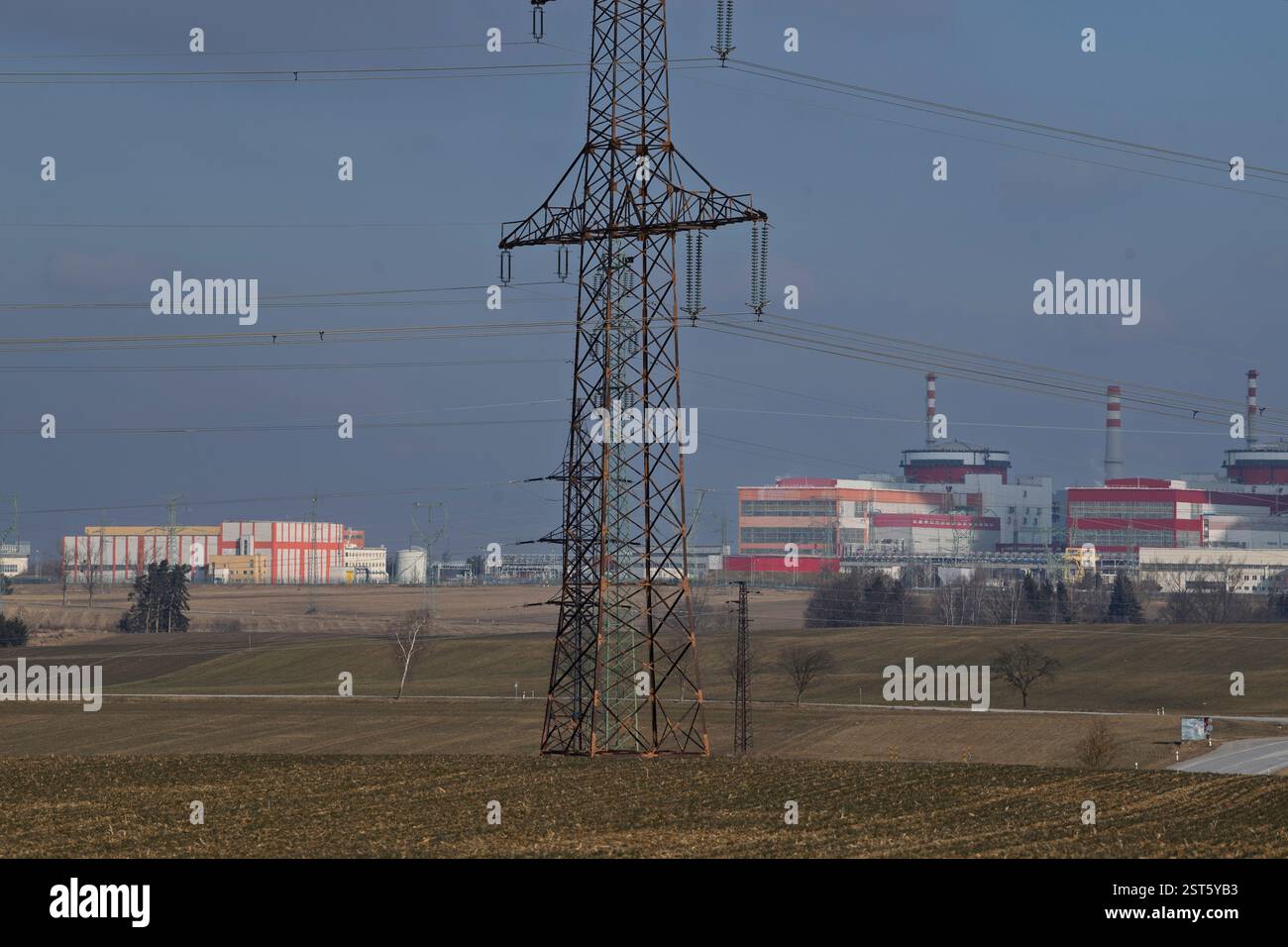 Teemlin Mapa Temelin, Czech Republic. 17th Feb, 2025. The Temelin Nuclear Power ...