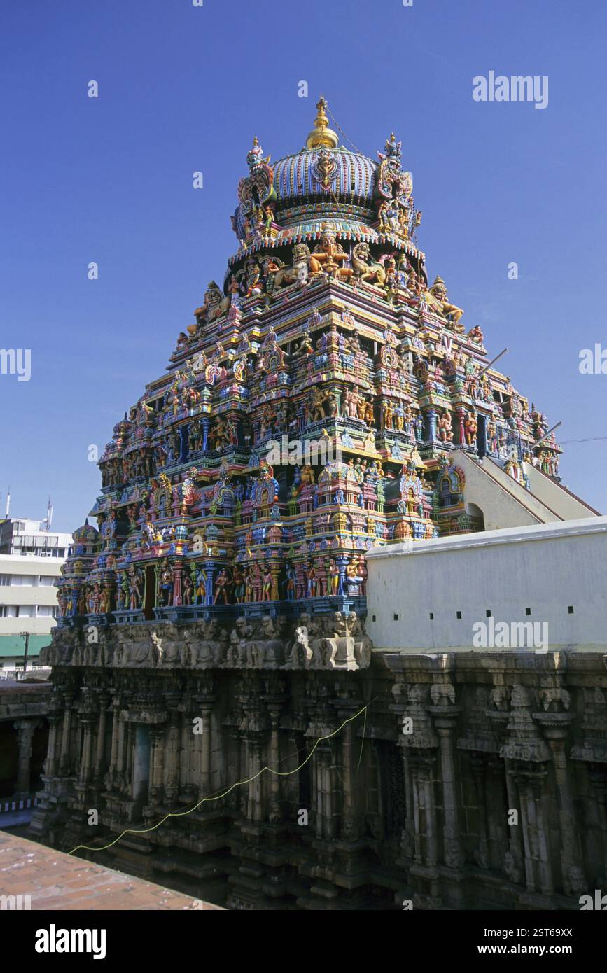 Azhagar Function Koodal azhagar temple in madurai, tamil nadu, India, Asia Stock Photo ...
