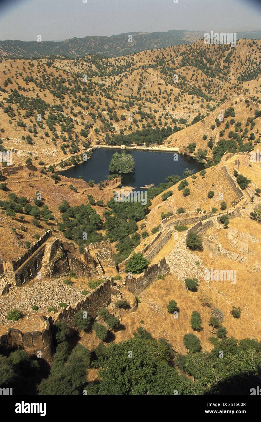 Aerial shot amber fort hi-res stock photography and images - Alamy