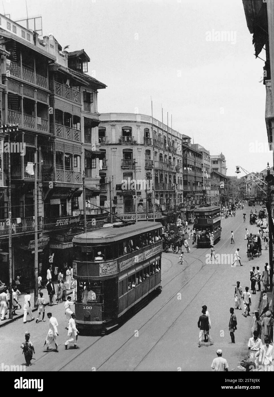 Pydhonie, Bombay, Mumbai, Maharashtra, India, Asia, 1952, Asia Stock Photo