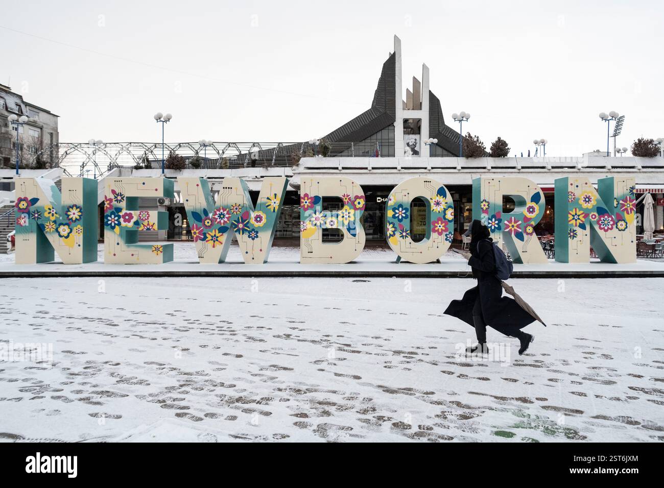 Pristina, Pristina, Kosovo. 17th Feb, 2025. Kosovo celebrates its 17th
