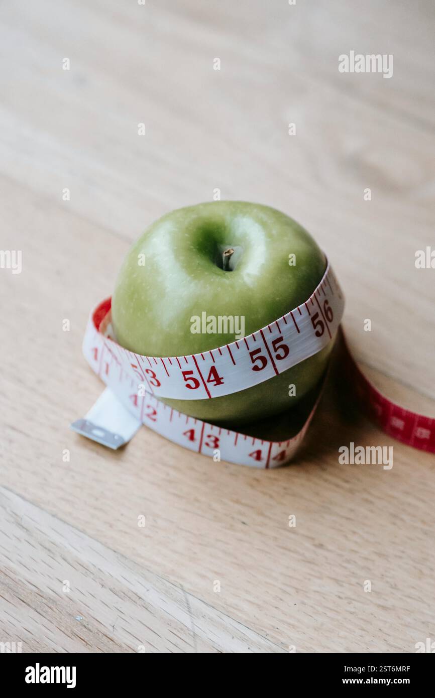 delicious fresh apple ready to eat Stock Photo