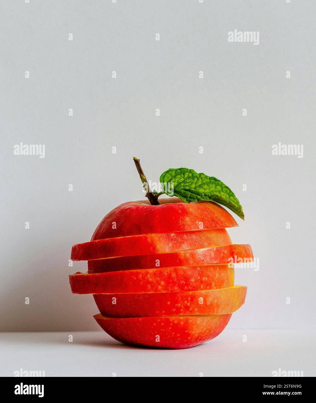 delicious fresh apple ready to eat Stock Photo