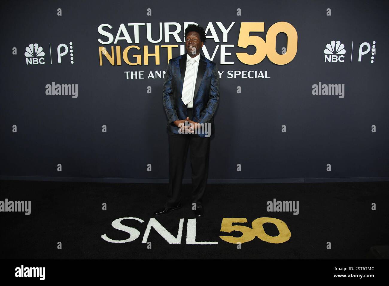 New York, USA. 16th Feb, 2025. SNL50: THE RED CARPET -- Pictured: Dean ...