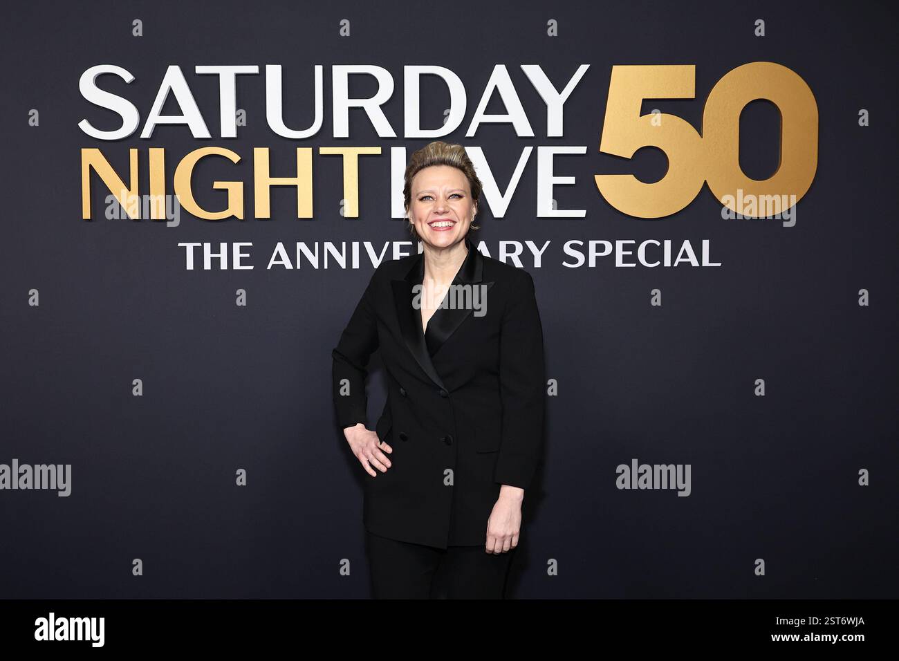 New York USA 16th Feb 2025 SNL50 THE RED CARPET Pictured Kate New York Usa 16th Feb 2025 Snl50 The Red Carpet Pictured Kate Mckinnon On Sunday February 16 2025 Photo By Jamie Mccarthynbc Via Credit Sipa Usaalamy Live News 2ST6WJA 