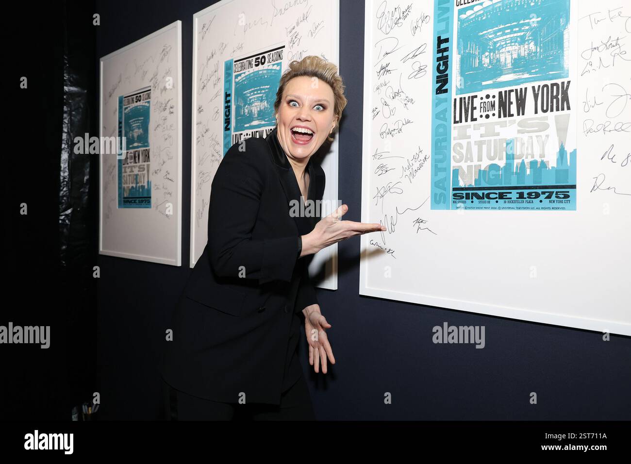 New York USA 16th Feb 2025 SNL50 THE RED CARPET Pictured Kate New York Usa 16th Feb 2025 Snl50 The Red Carpet Pictured Kate Mckinnon On Sunday February 16 2025 Photo By Kevin Mazurnbc Via Credit Sipa Usaalamy Live News 2ST711A 