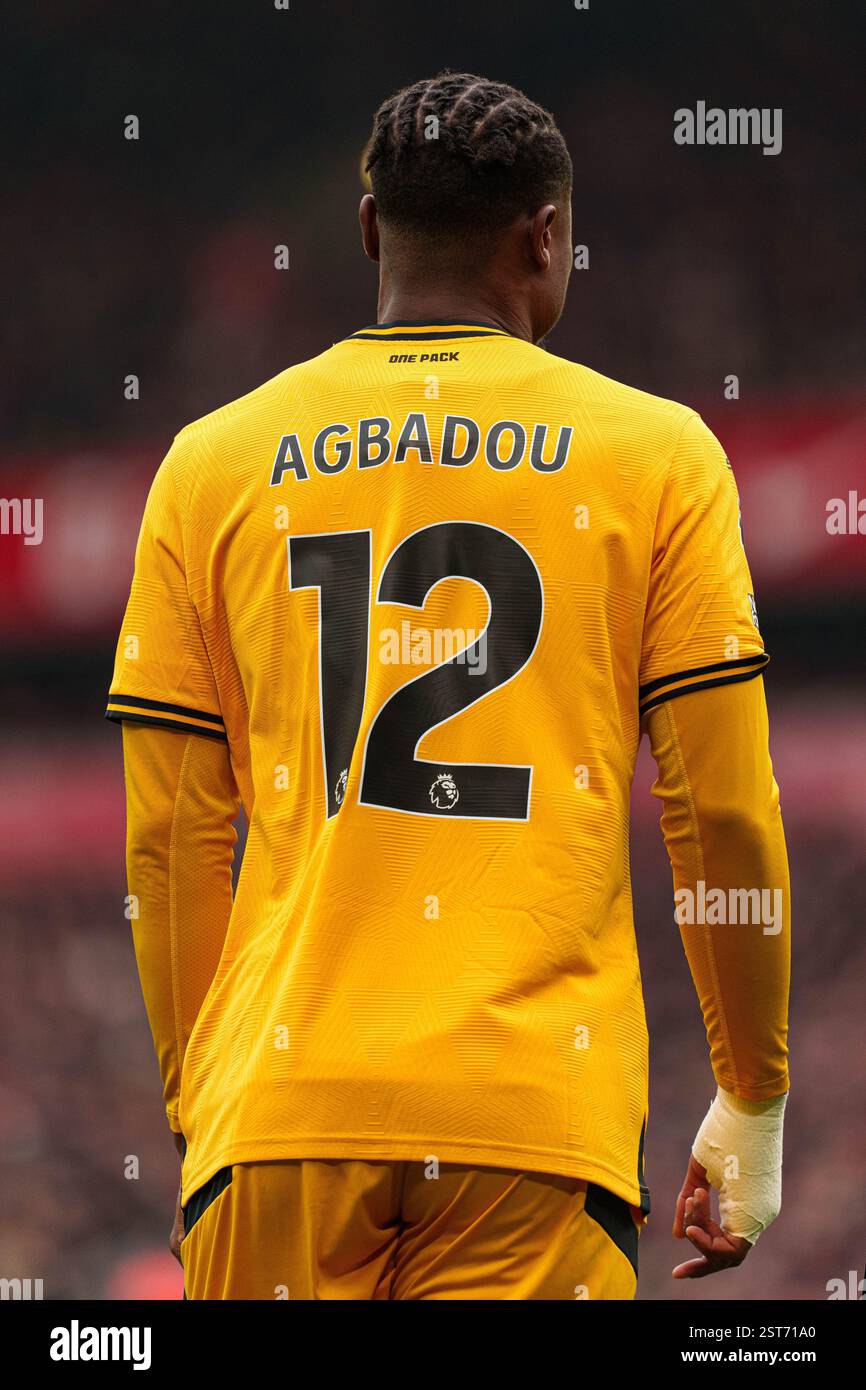 Wolverhampton Wanderers' Emmanuel Agbadou during the Premier League ...