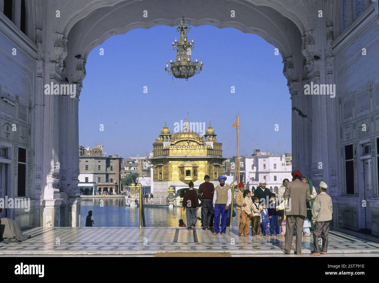 Amritsar interior the golden temple hi-res stock photography and images ...
