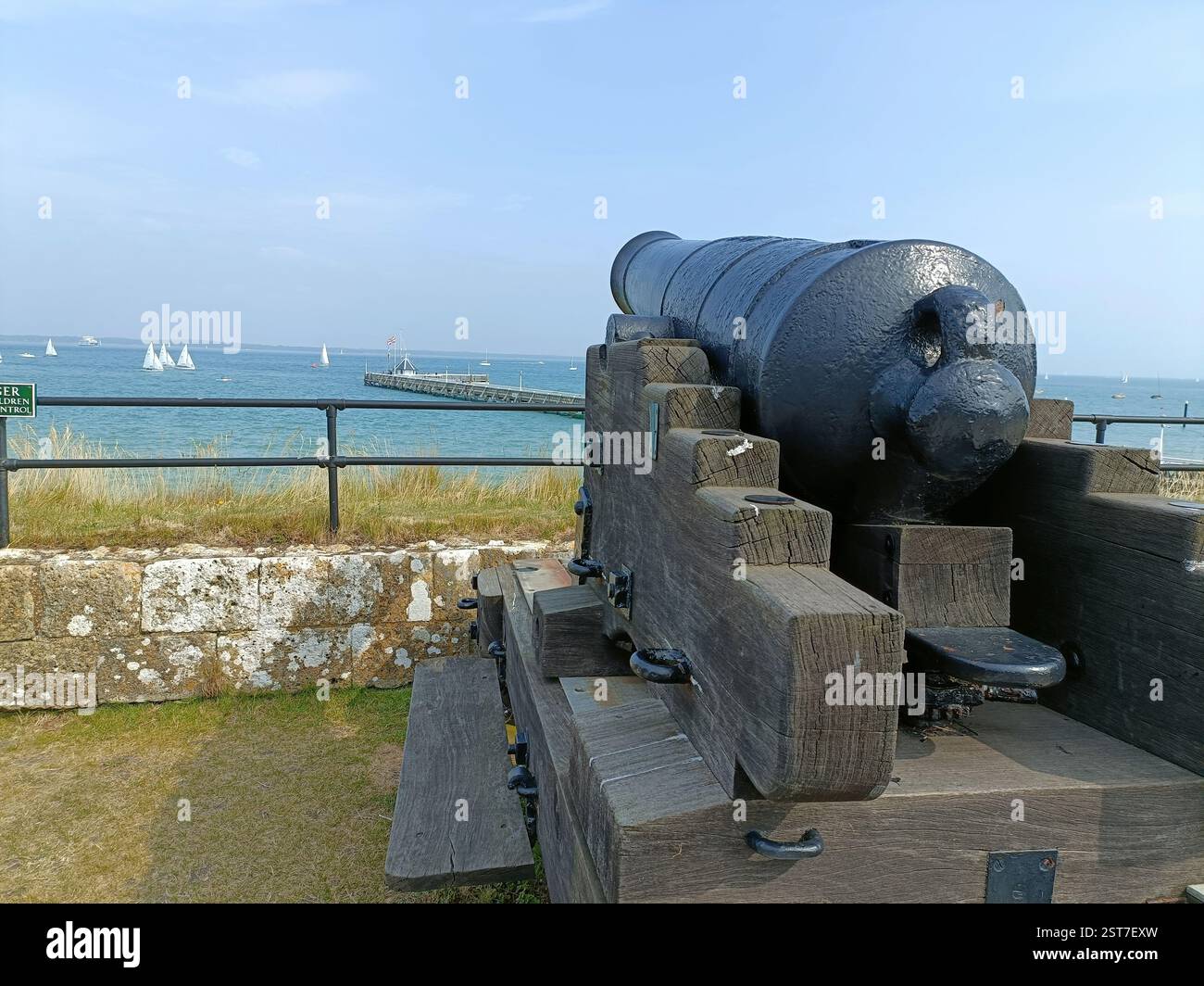 Yarmouth castle - Smartphone Captured Stock Image