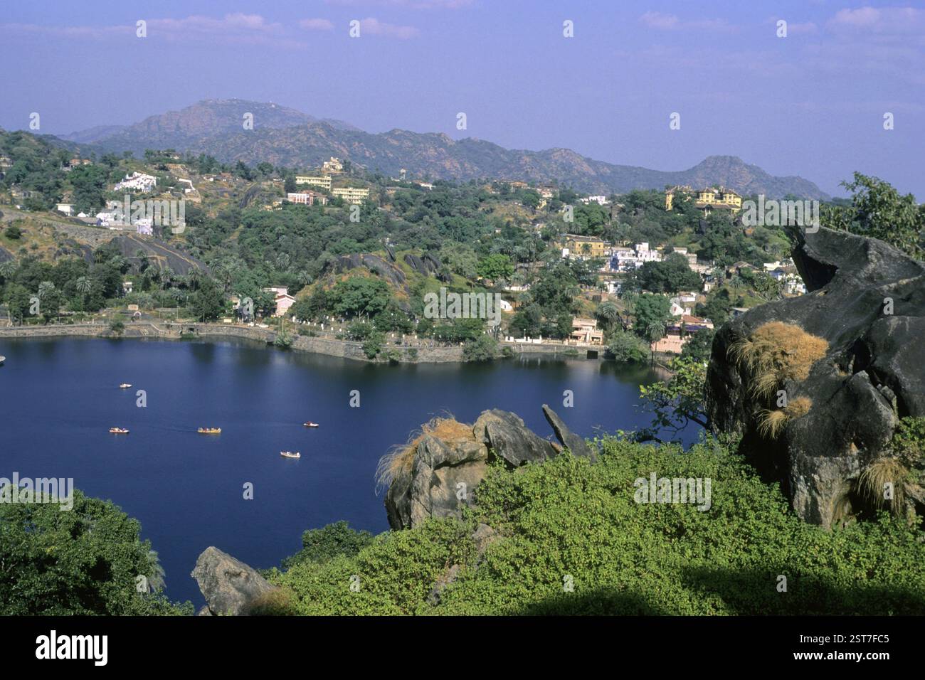 Nakki Lake Mount Abu Rajasthan India Stock Photo Alamy