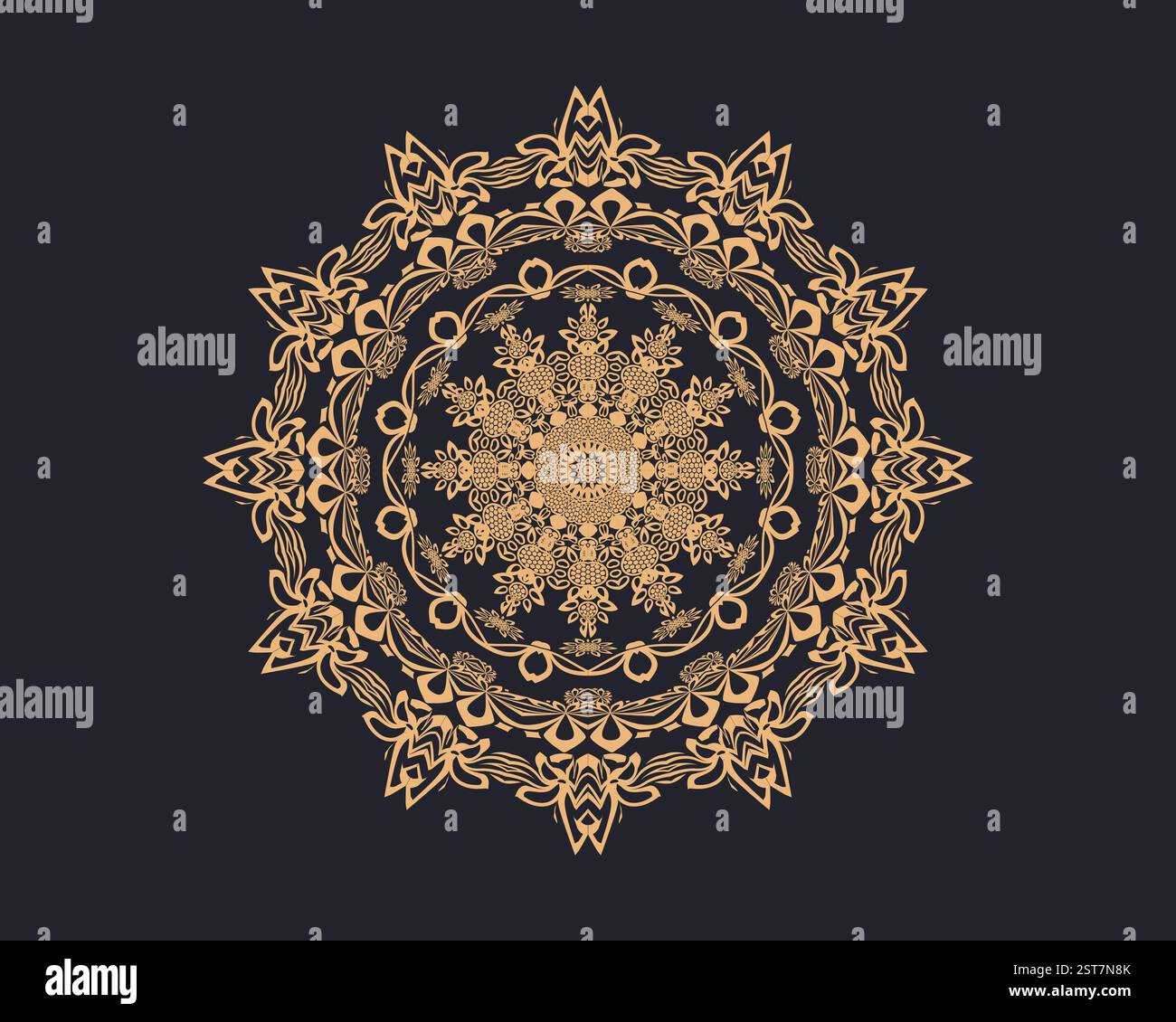 luxury ornamental mandala patterns design background. Stock Vector