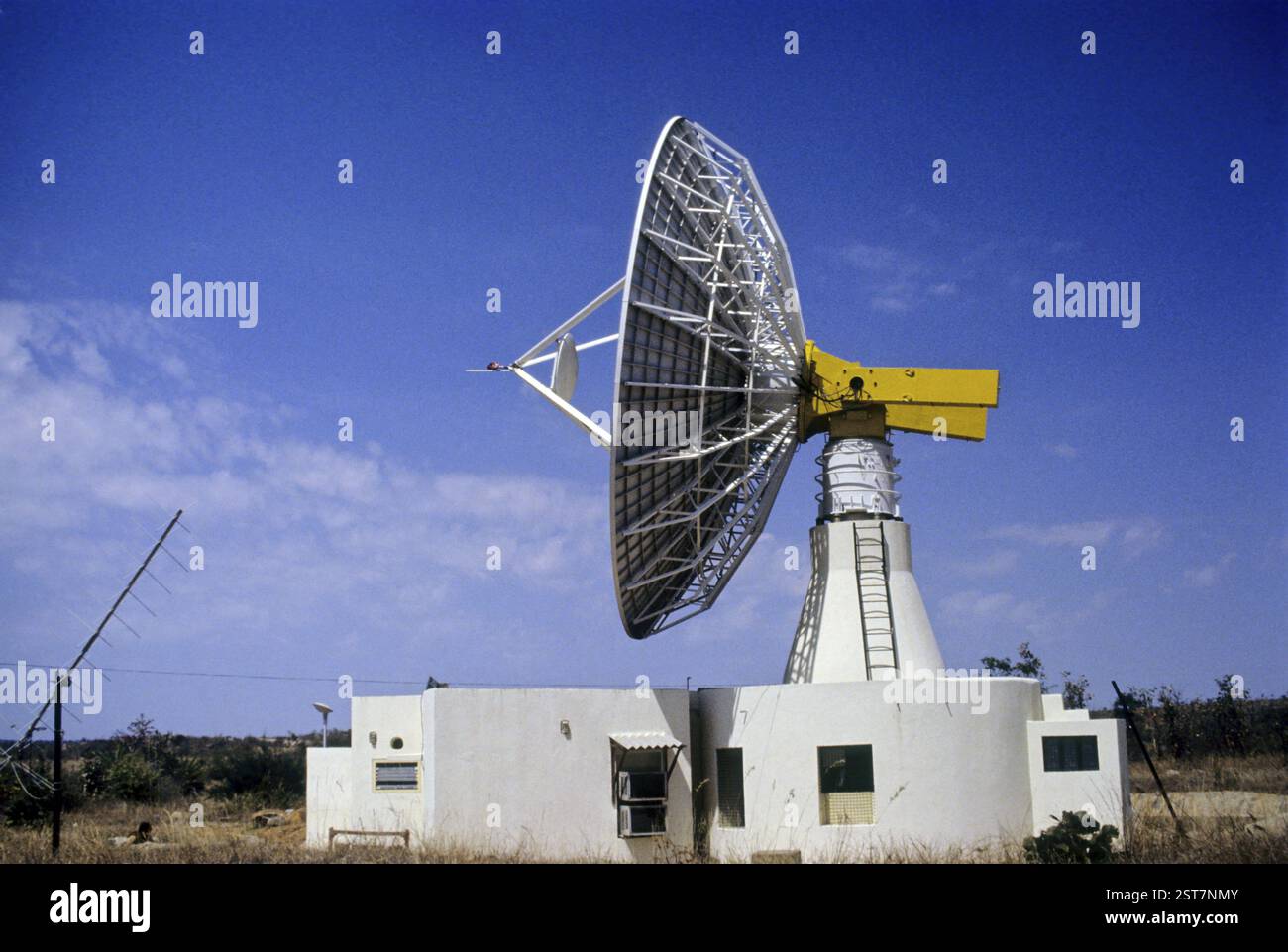 Dish Antenna, india Stock Photo