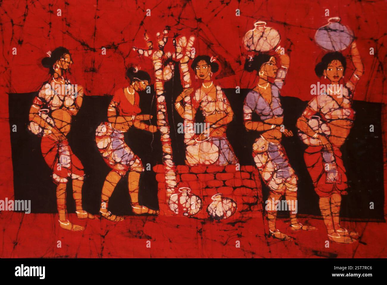 Painting depicting two women hi-res stock photography and images - Alamy