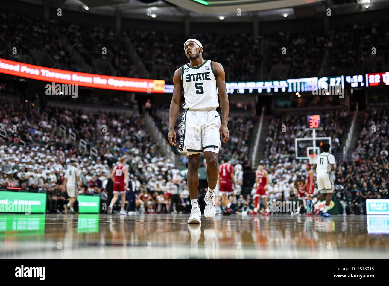 EAST LANSING, MI - FEBRUARY 11: Michigan State Spartans guard Tre ...