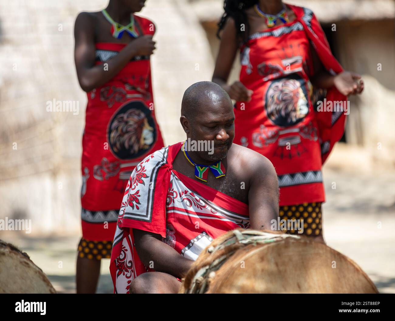 Eswatini Eski Adı Svaziland Siyasi Harita Başkent Mbabane Yürütme Lobamba ©Furian 582989726'e