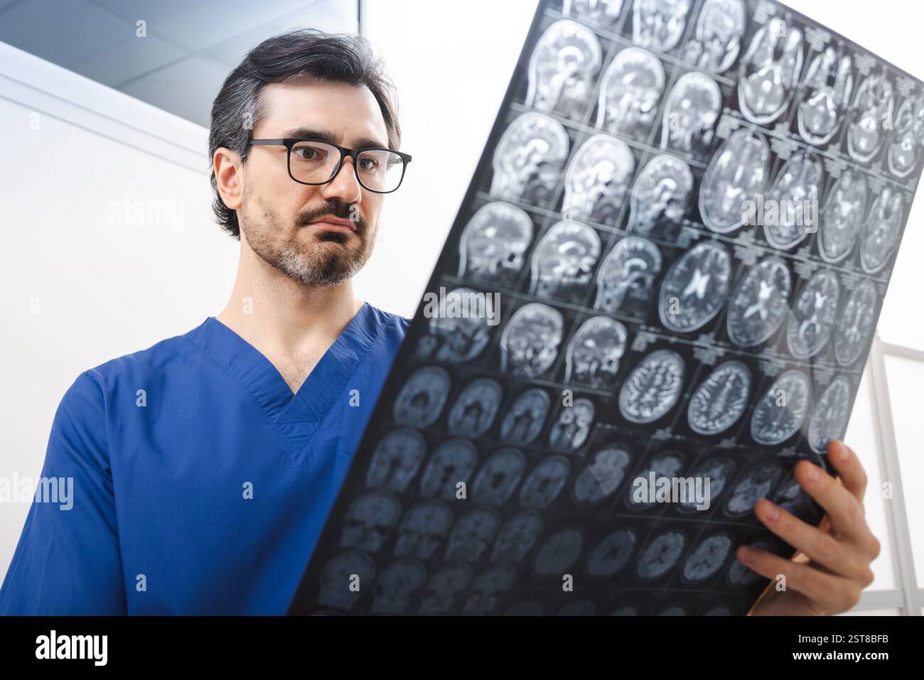 Diagnostics of brain diseases, headaches, tumors and brain cancer with ...