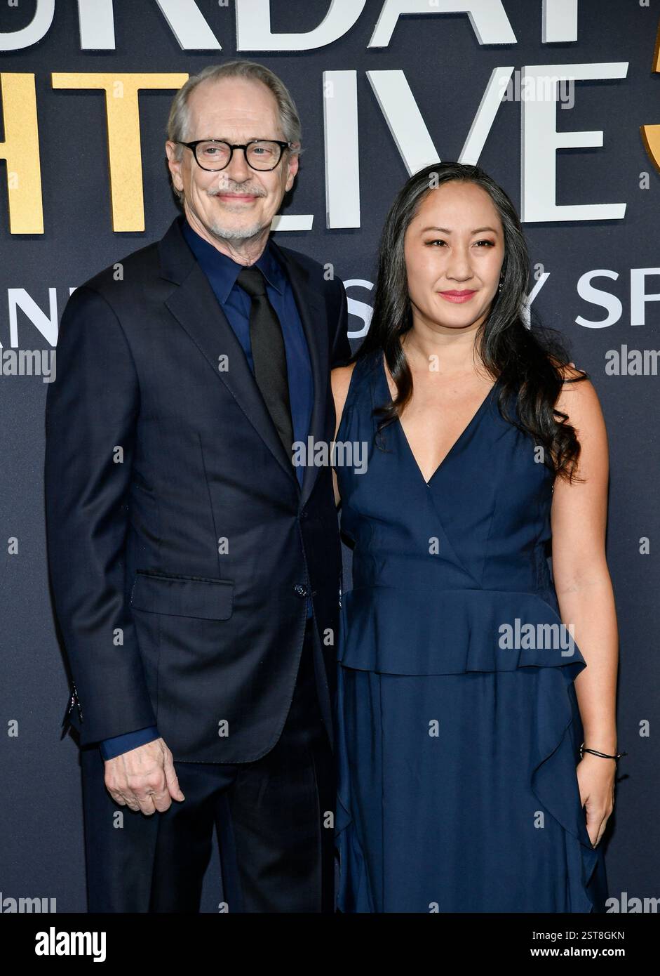 Steve Buscemi Left And Karen Ho Attend The SNL50 The Anniversary Steve Buscemi Left And Karen Ho Attend The Snl50 The Anniversary Special At Rockefeller Plaza On Sunday Feb 16 2025 In New York Photo By Evan Agostiniinvisionap 2ST8GKN