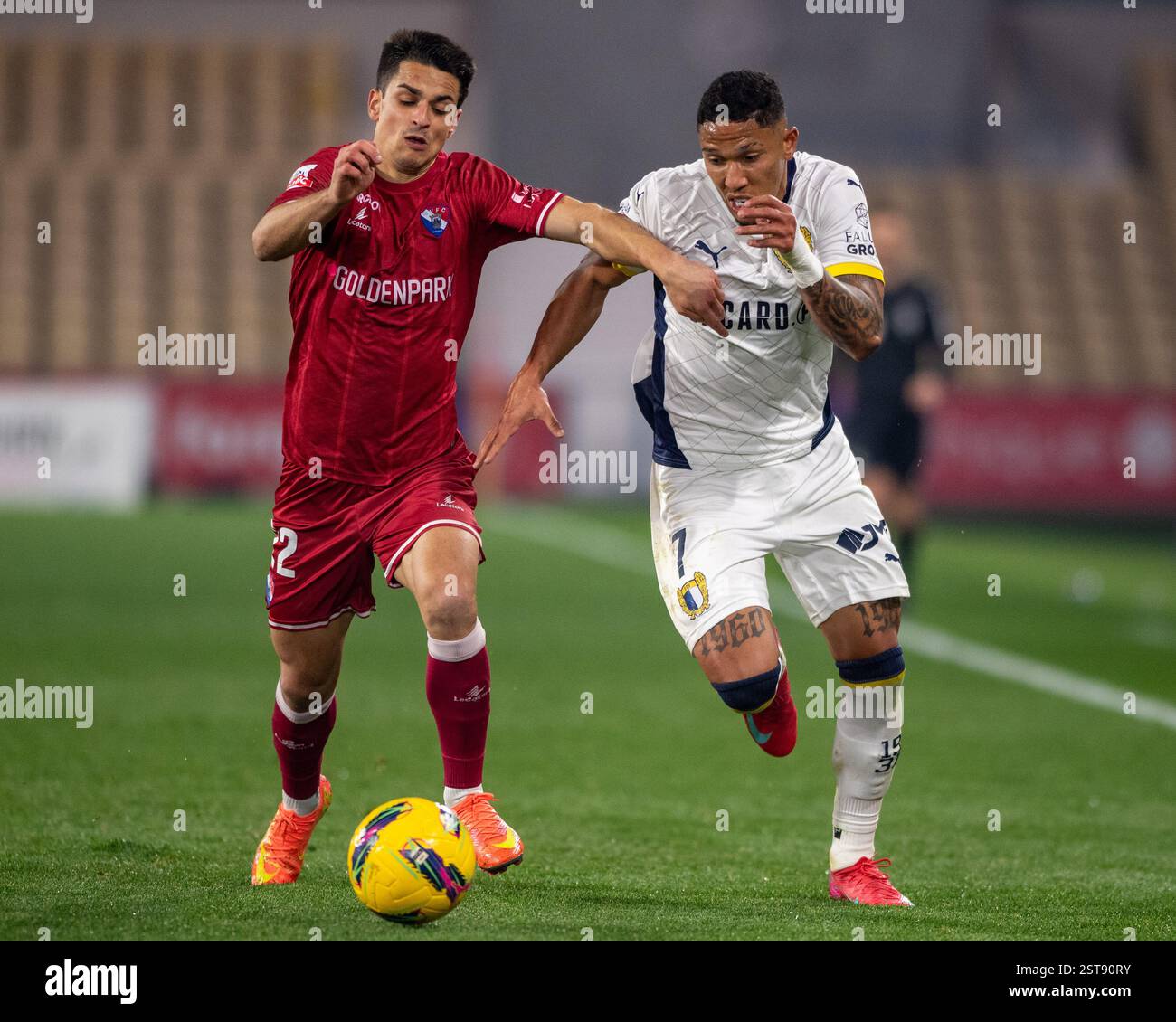 Barcelos, Guimaraes, Portugal. 17th Feb, 2025. SERGIO BERMEJO from Gil ...