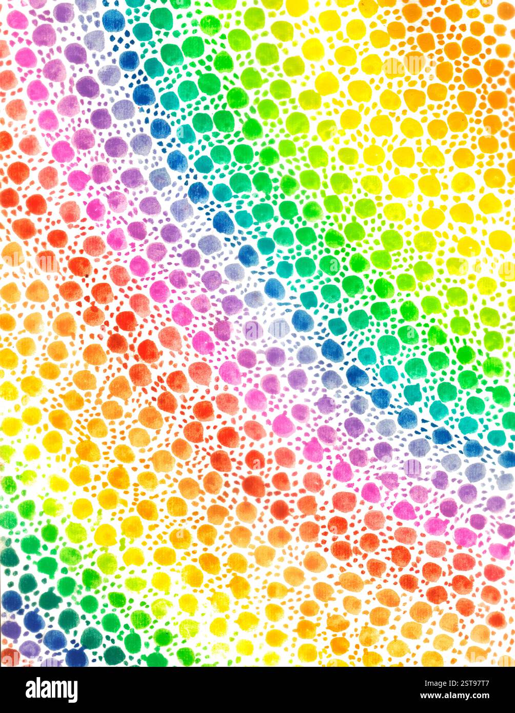 Mosaic of colored dots hi-res stock photography and images - Alamy