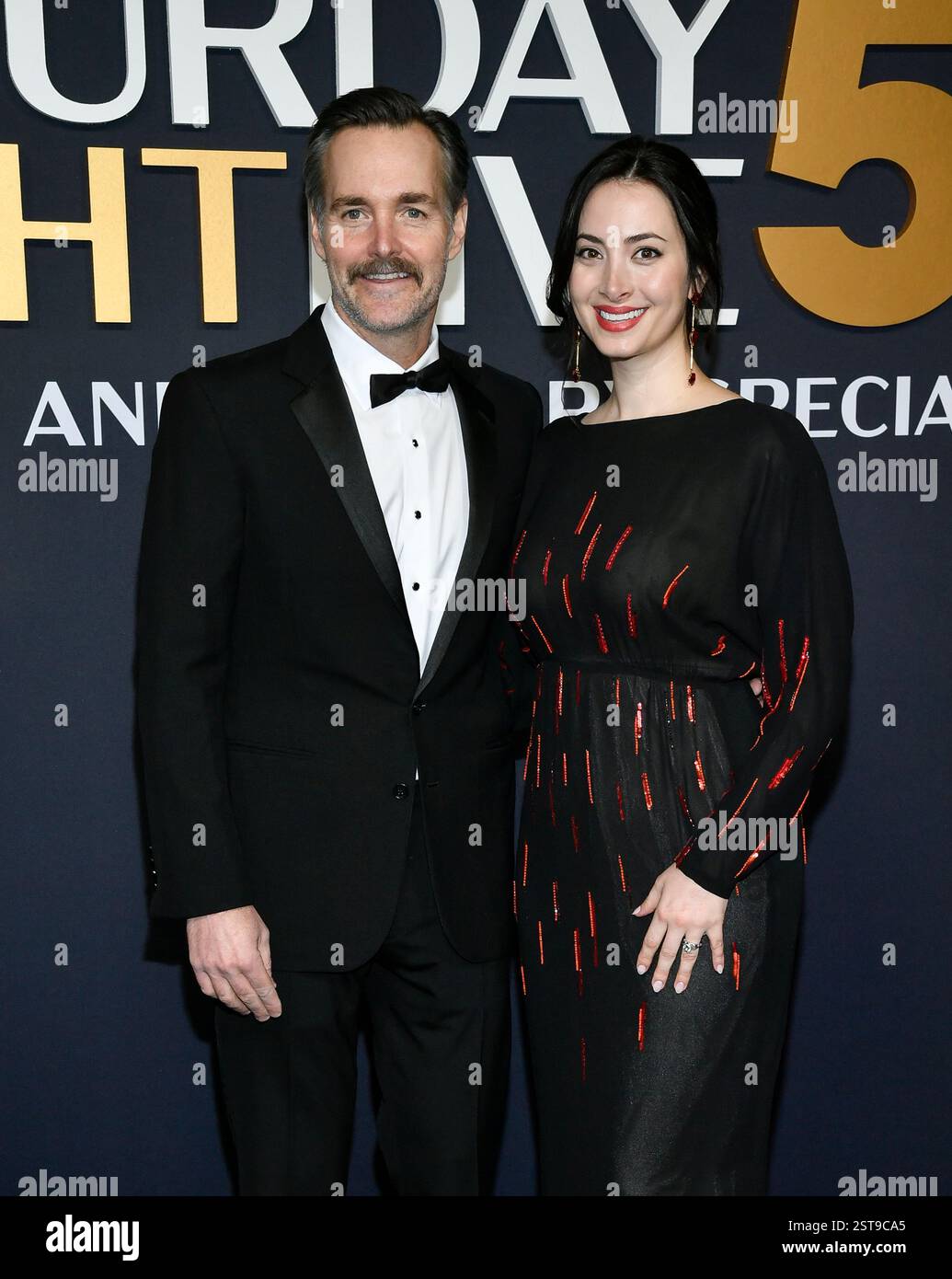 Will Forte, left, and Olivia Modling attend the SNL50: The Anniversary ...
