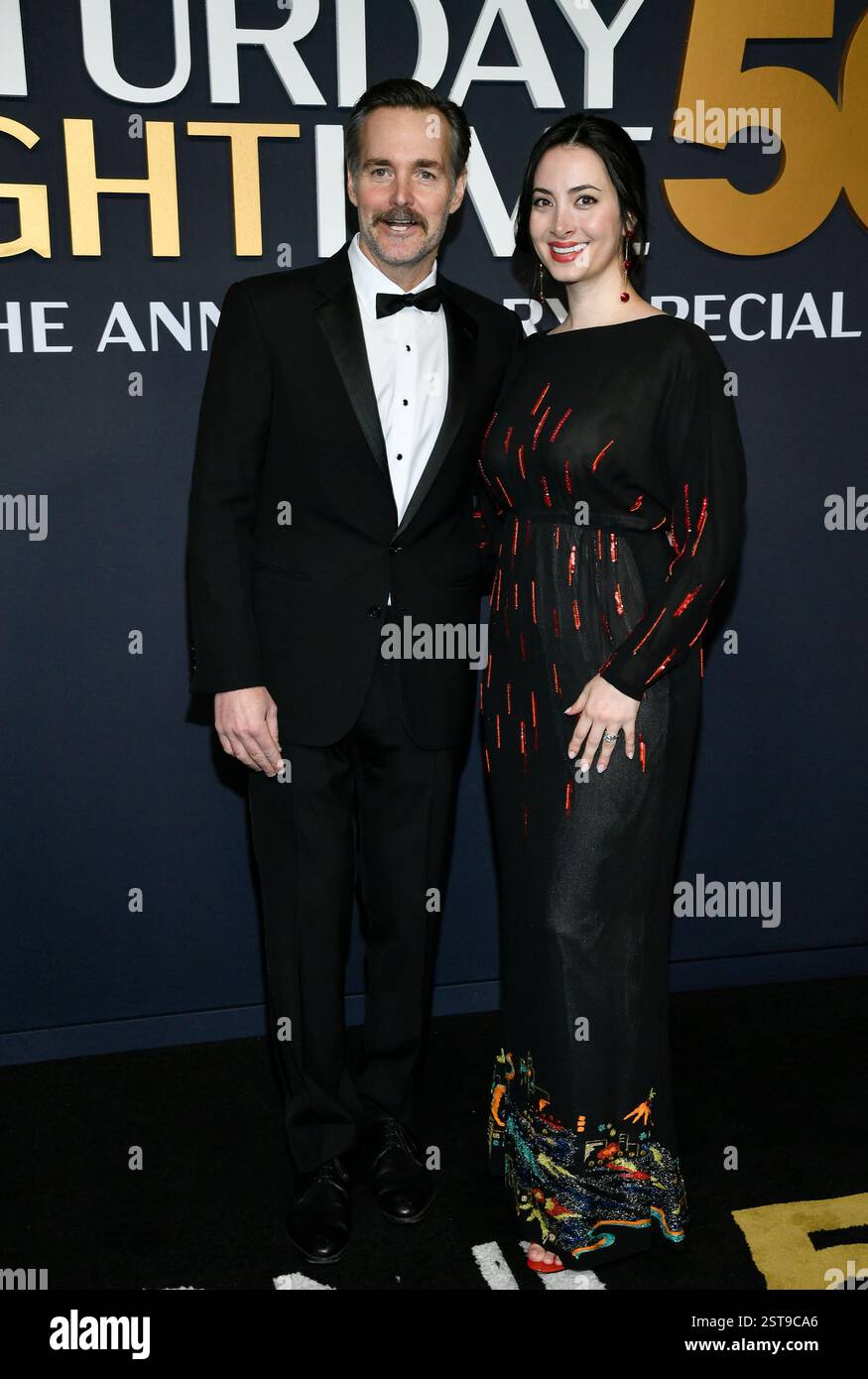 Will Forte, left, and Olivia Modling attend the SNL50: The Anniversary ...