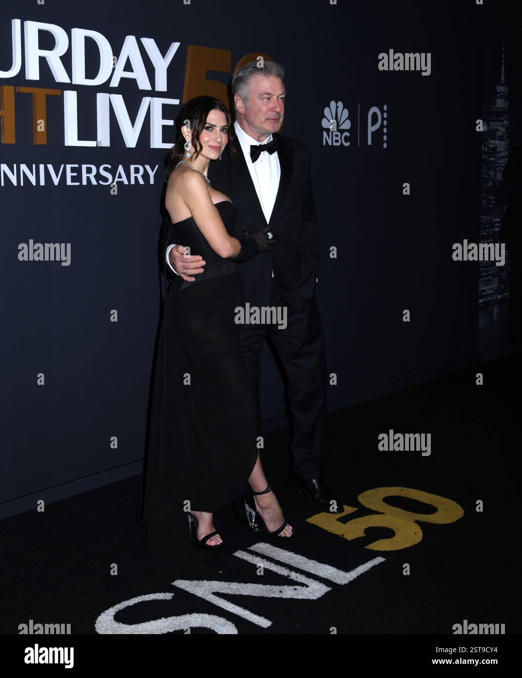 February 16, 2025, New York, New York, Unites States Hilaria Baldwin(02)