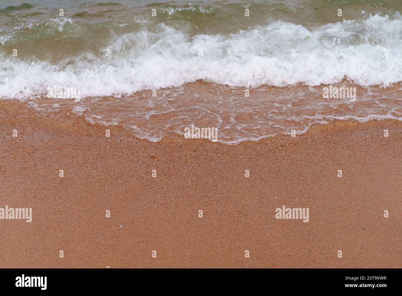 Pure water and sands, rocks, clean sky Stock Photo - Alamy