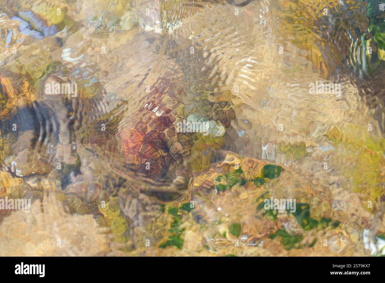 Pure water and sands, rocks, clean sky Stock Photo - Alamy