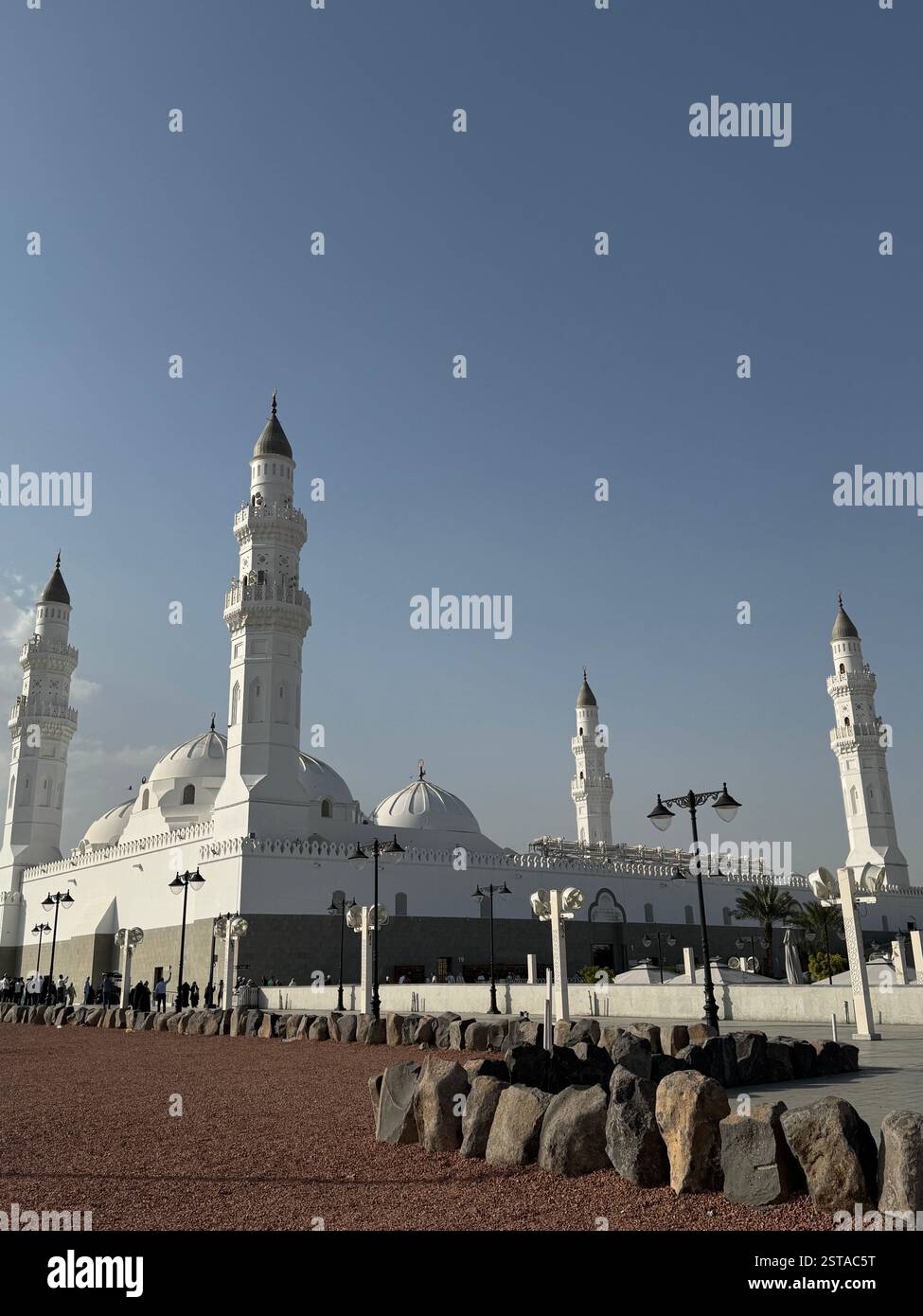Quba the First Mosque - Smartphone Captured Stock Image