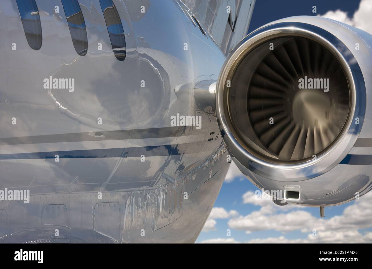Over the jet engine hi-res stock photography and images - Alamy