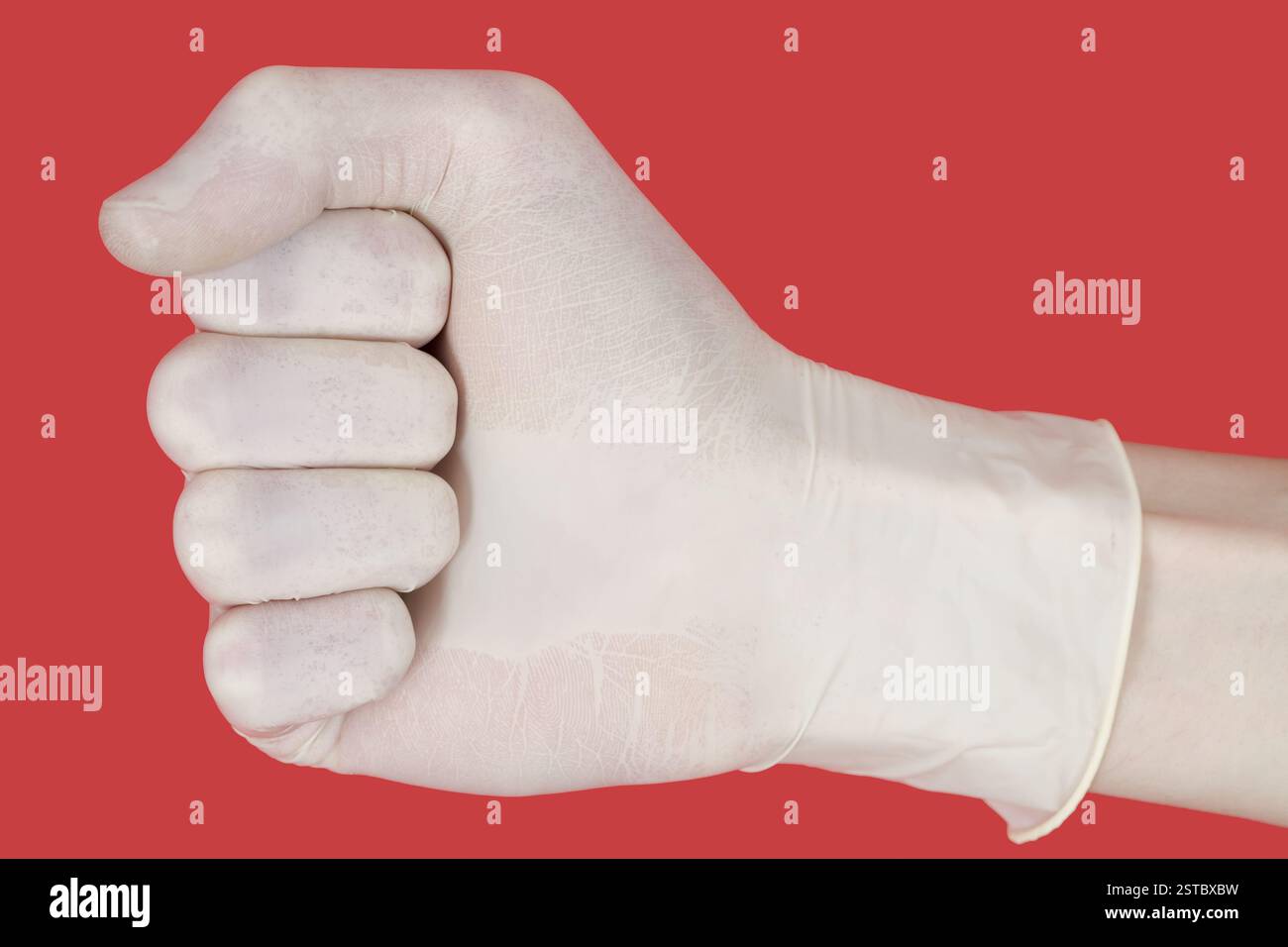 Hand fist glove hi-res stock photography and images - Alamy