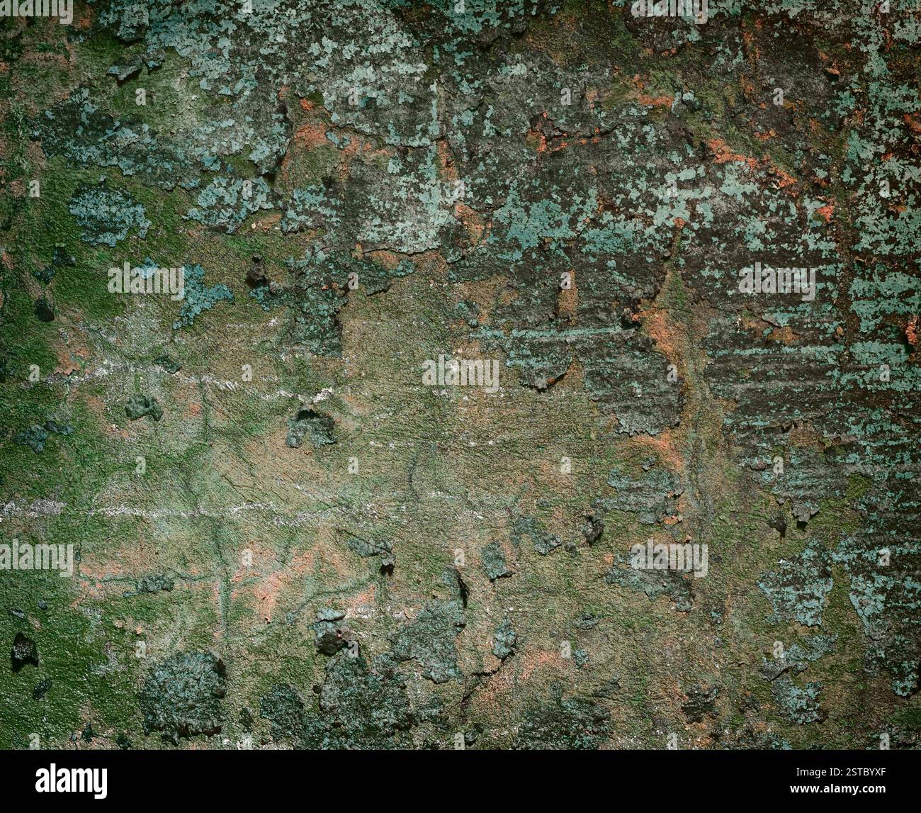 Texture Tile Rusted Metal Damaged multi color concrete hi-res stock photography and images - Alamy