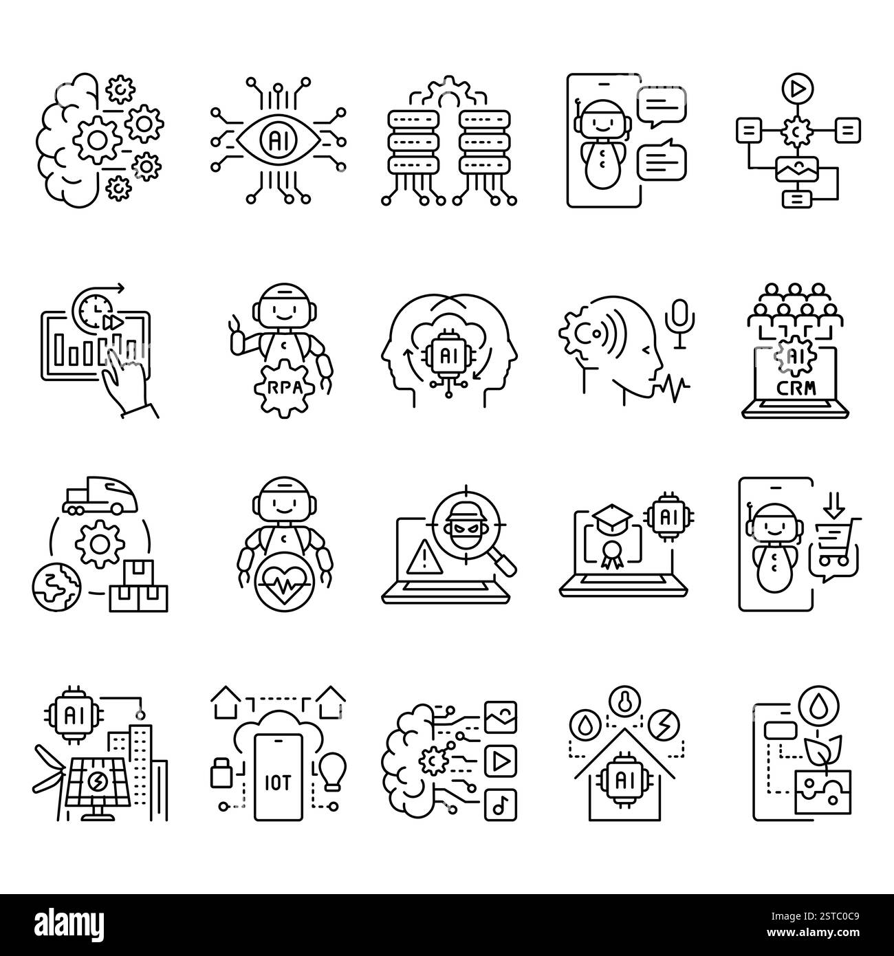 Ai powered cities vector vectors hi-res stock photography and images ... image.
