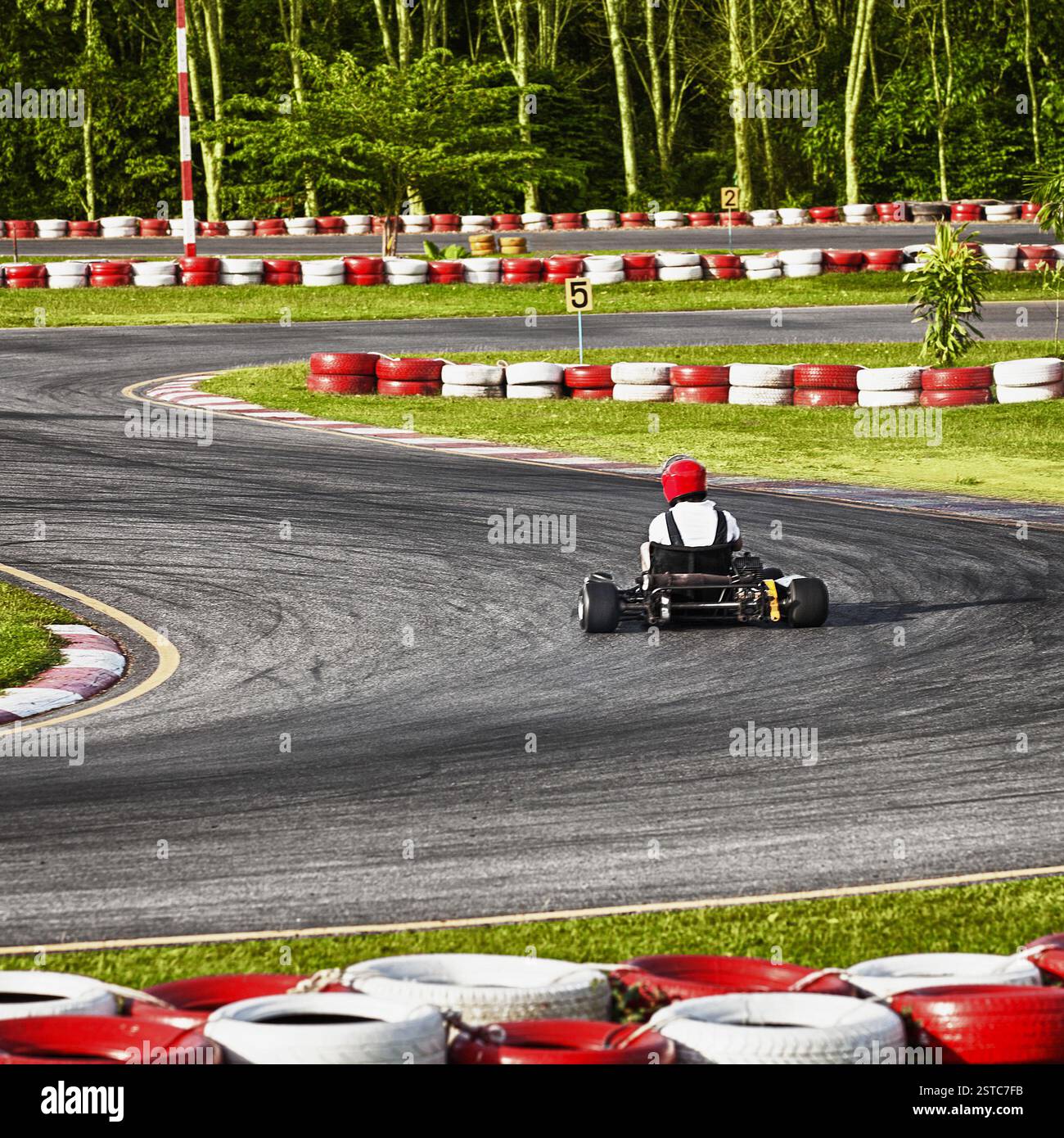 Racing track for Carting Stock Photo - Alamy