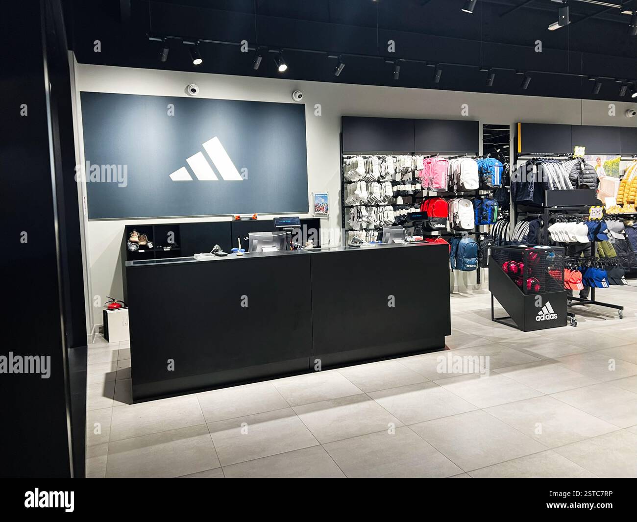 Adidas store layout interior hi-res stock photography and images - Alamy