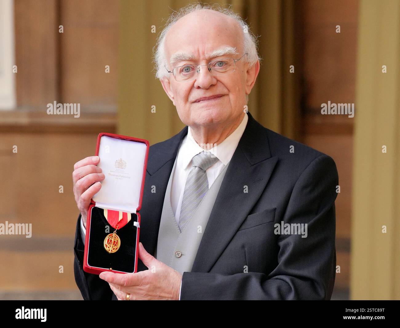 Jonathon James Rutter Sir John Rutter, Composer, after being made a Knight Bachelor during an ...