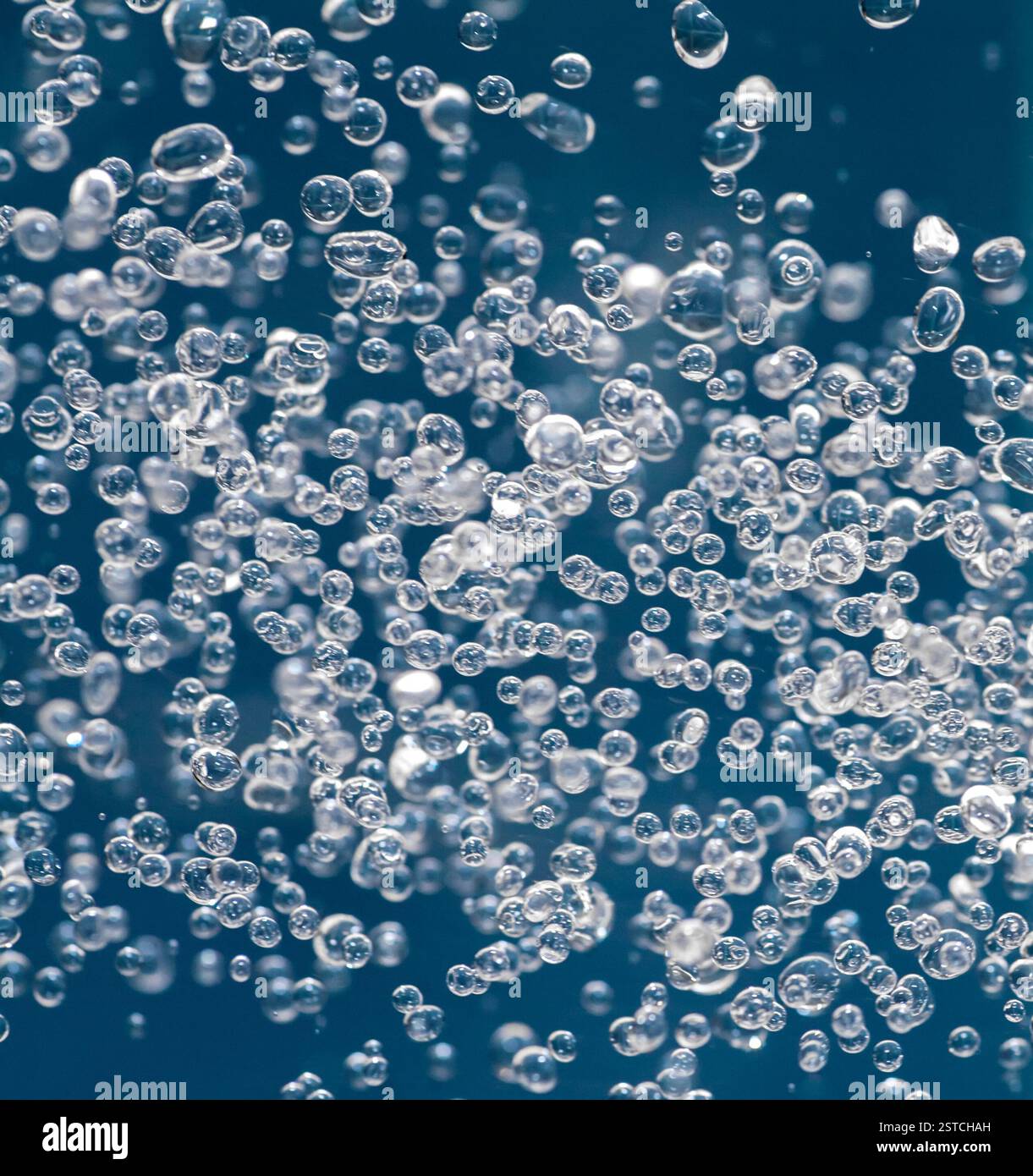 Levitating water Stock Photo