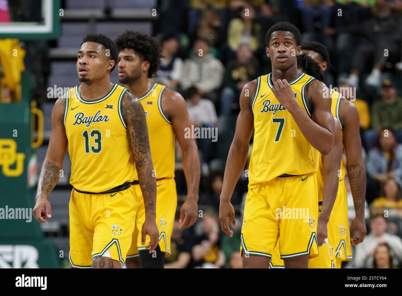 WACO, TX - FEBRUARY 17: Baylor Bears guard Langston Love (13), Baylor ...