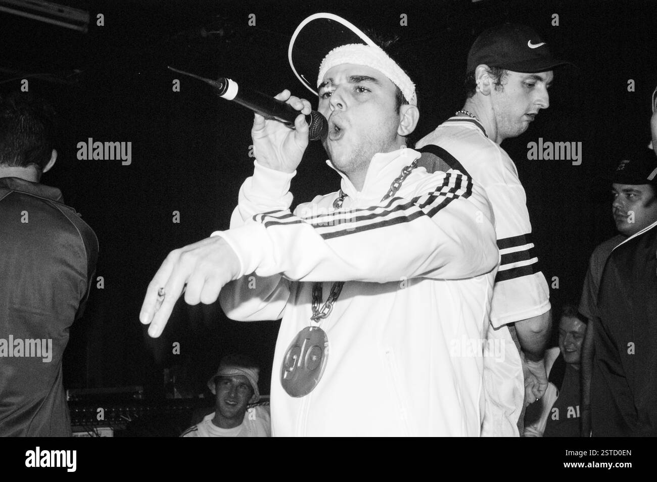 GOLDIE LOOKIN CHAIN, CONCERT, 2003: Adam Hussain at a very early Goldie ...