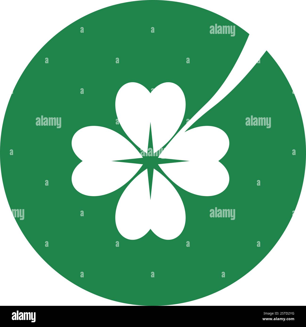 Clover logo icon design template Stock Vector