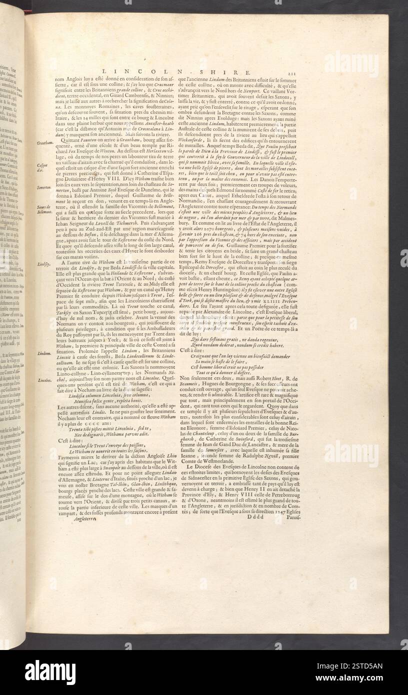 The BL King's Topographical Collection, Le Grand Atlas, volume 5, is ...