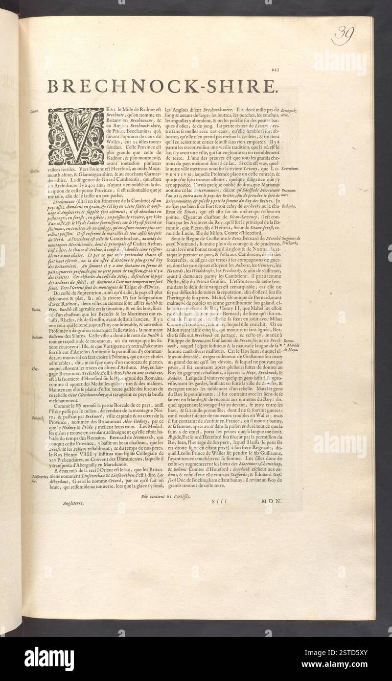 Volume 5 of Le Grand Atlas from the BL King’s Topographical Collection ...
