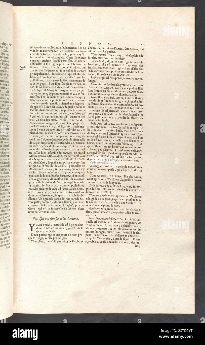 Page from Volume 6 of 'Le Grand Atlas,' showcasing historical maps and ...
