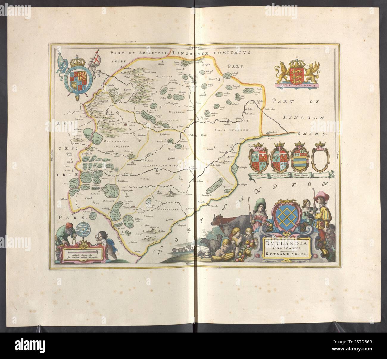The BL King's Topographical Collection, Le Grand Atlas, volume 5, is ...