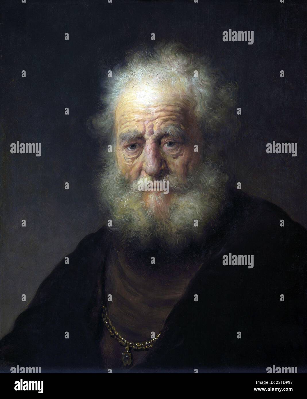 Rembrandt portrait bearded old man hi-res stock photography and images ...