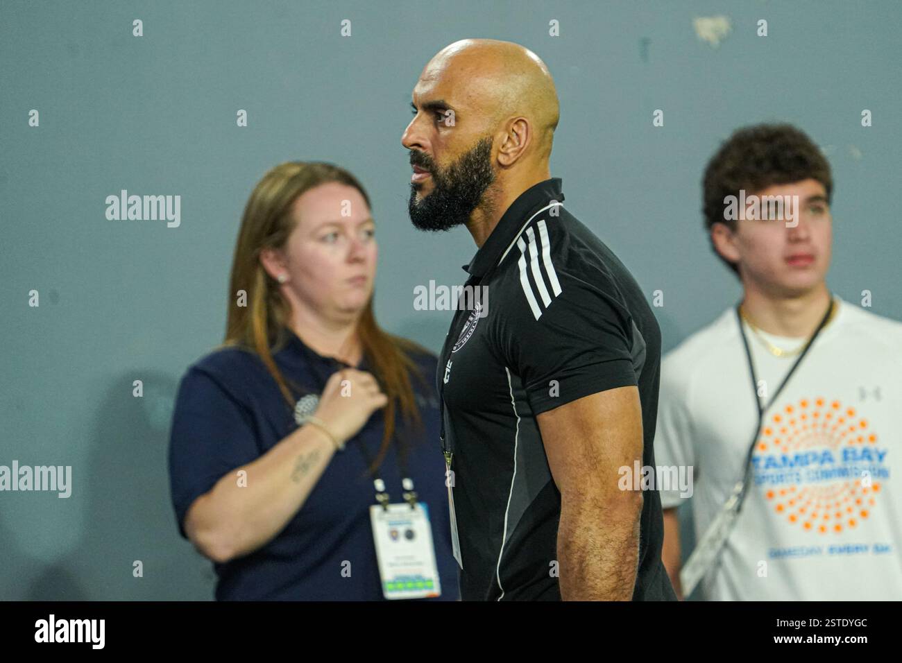 Tampa, Florida, USA, February 14, 2025, Lionel Messi's bodyguard ...