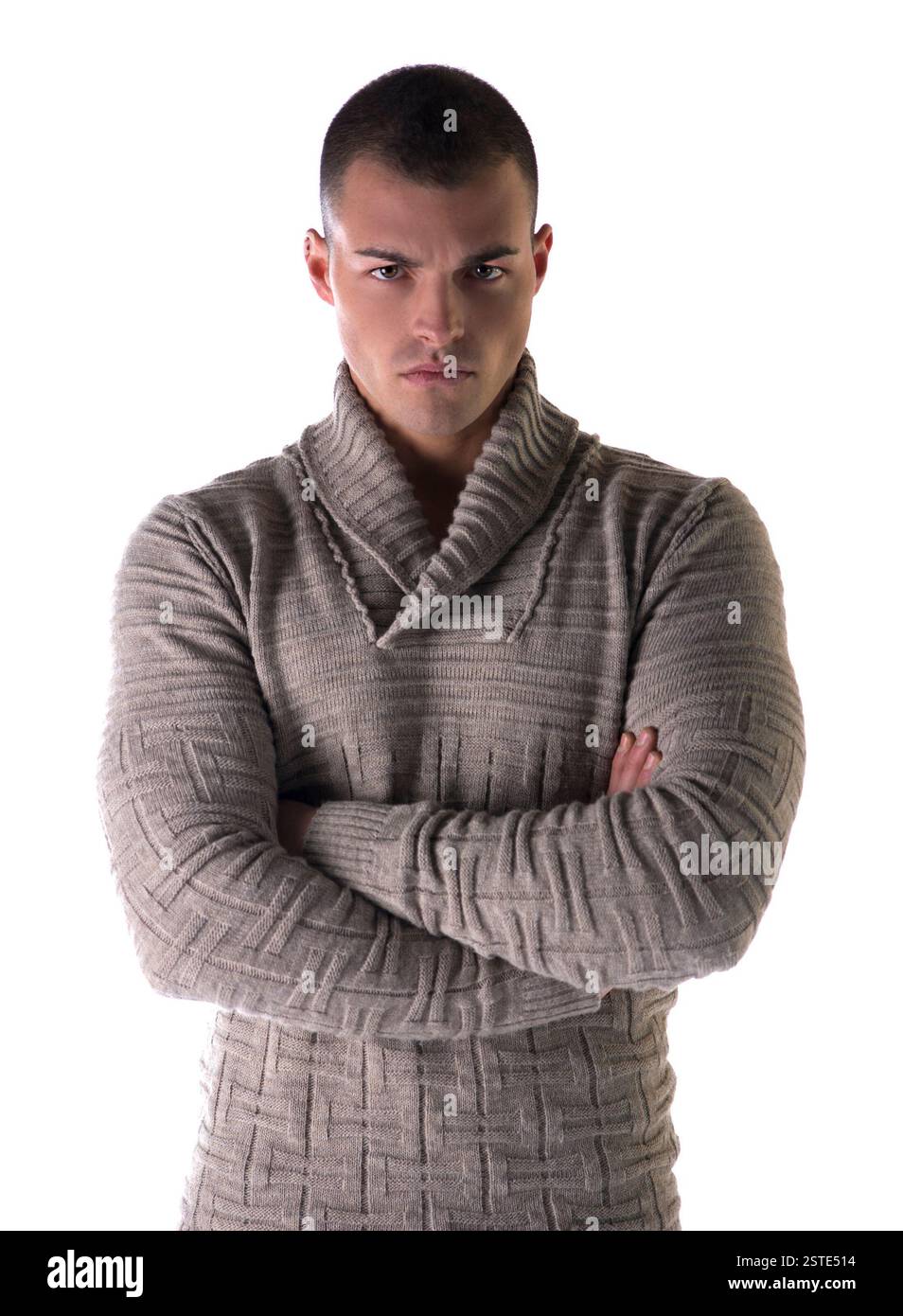 Frustrated young man standing hi-res stock photography and images - Alamy